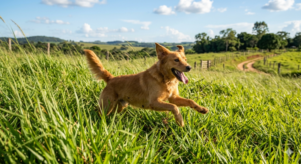 cachorro correndo