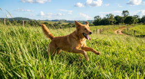 cachorro correndo